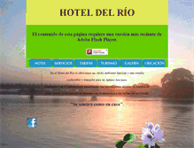 Tablet Screenshot of hoteldelrionautla.com.mx